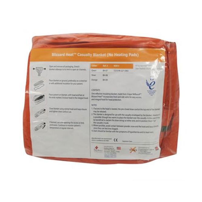 Hovedbilde Blizzard Thermopose u/varmepk Orange