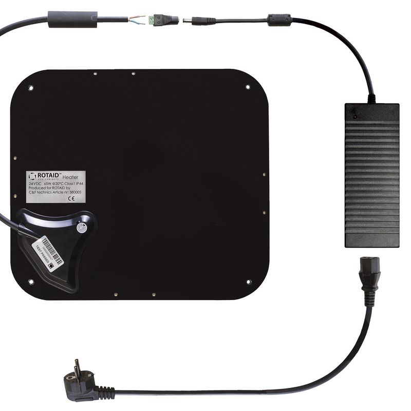 Utendørs hjertestarterskap, Rotaid Solid Plus varmeskap, LHL