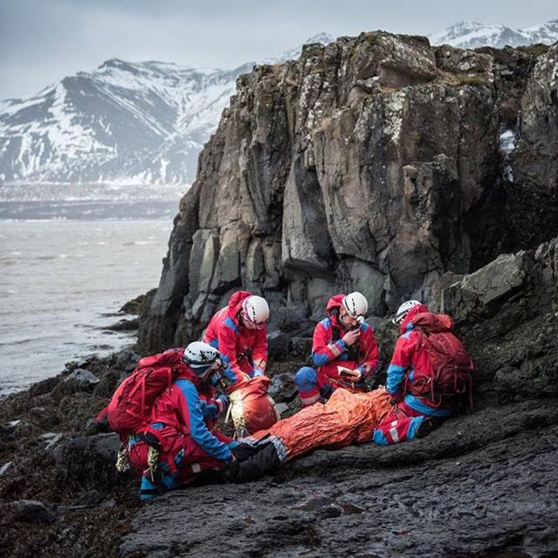 Blizzard Thermoteppe orange