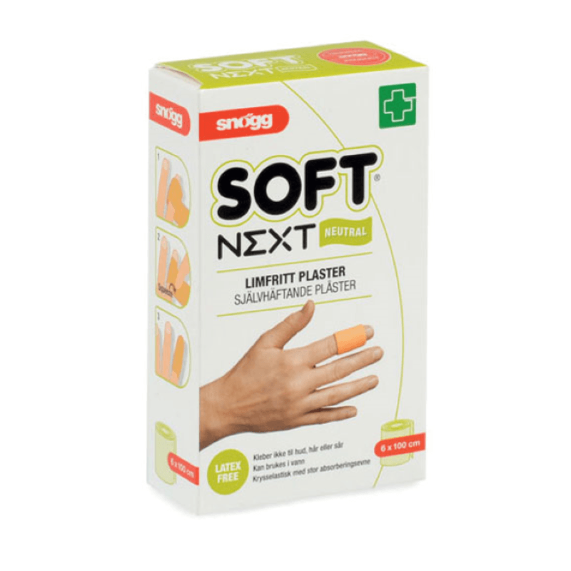 Soft NEXT 6cm x 1m - Hudfarget - 1 stk.