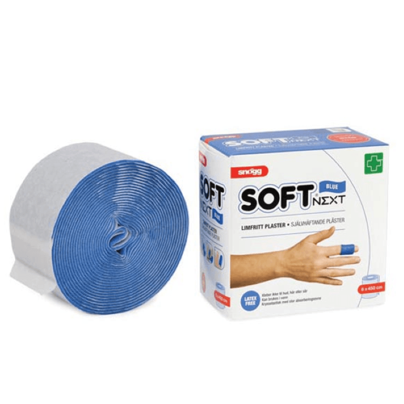 Soft NEXT 6cm x 4,5m - Blått 1stk