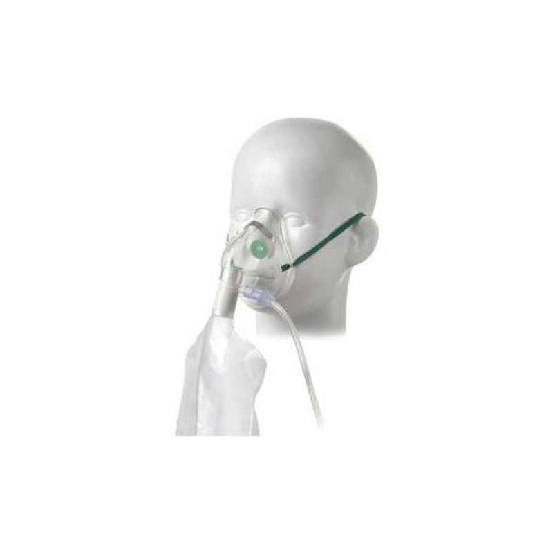 Oksygenmaske barn m/reservoar 2,1m slange