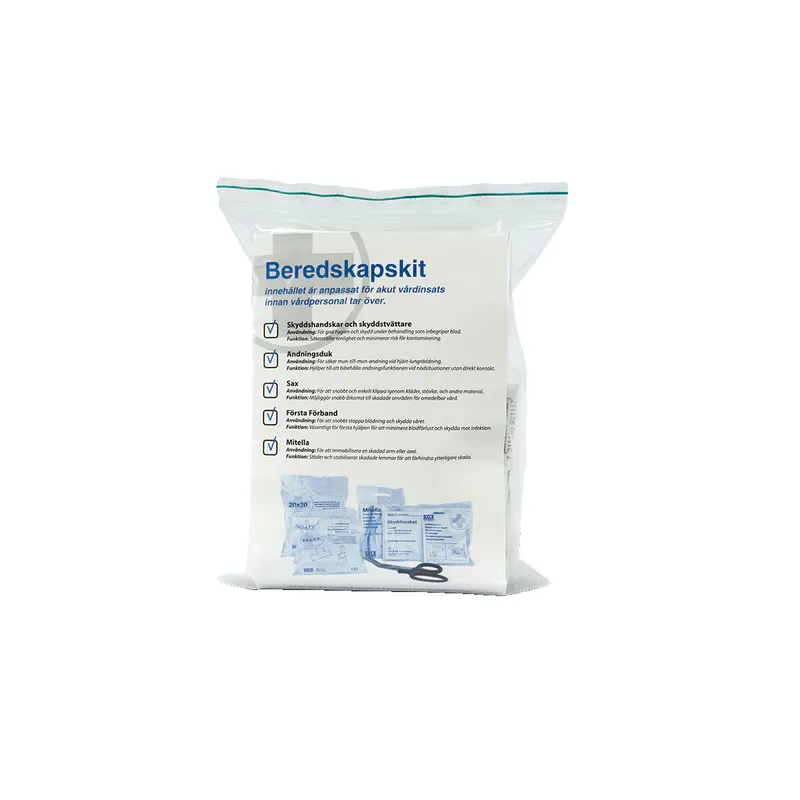 Beredskapsett AKLA førstehjelp medium