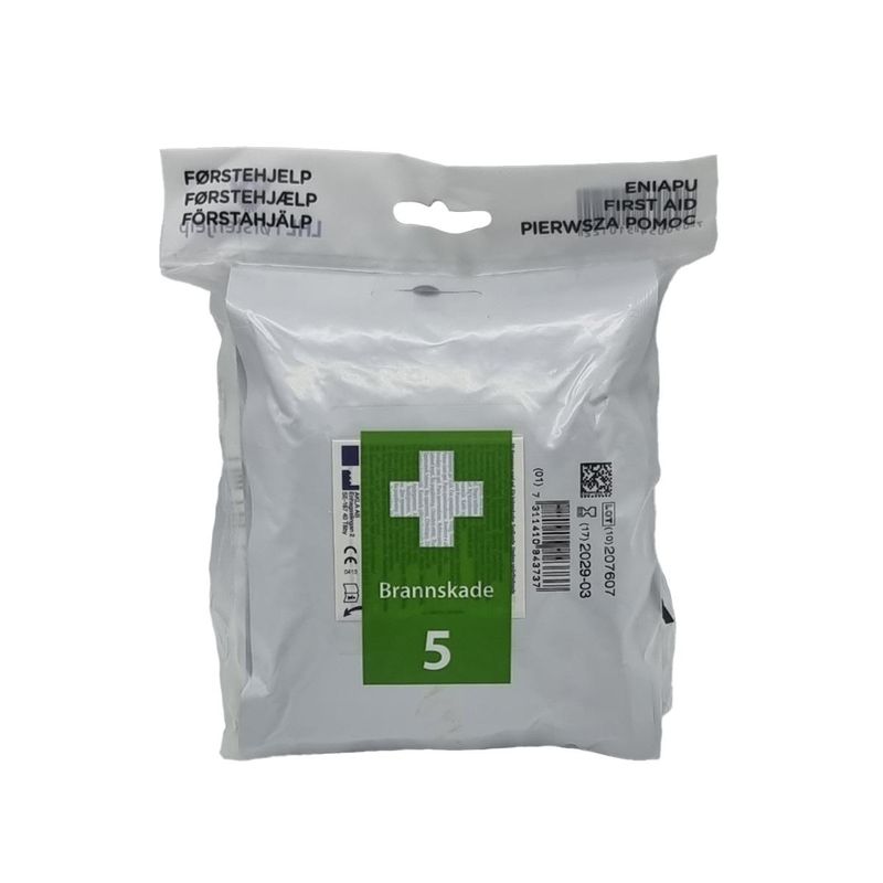 Refillpose nr. 5 Brannskademateriell