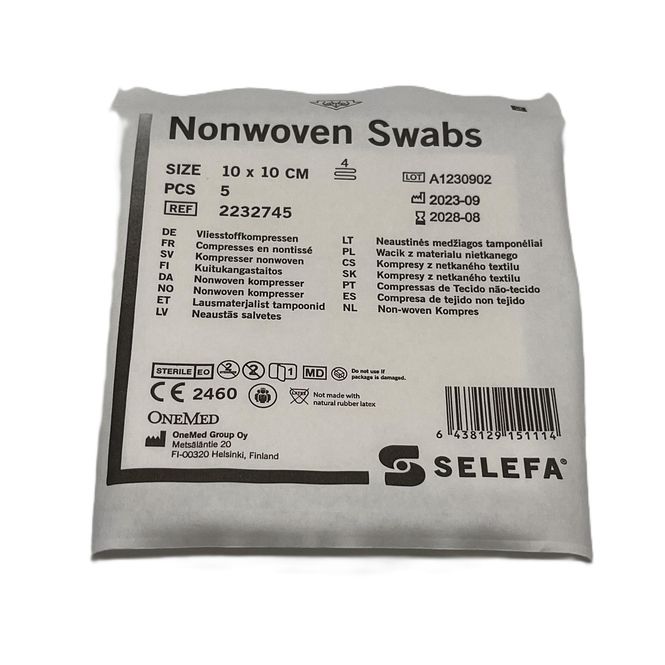 Hovedbilde Kompresser NW  Sterile 10x10cm 5 pk