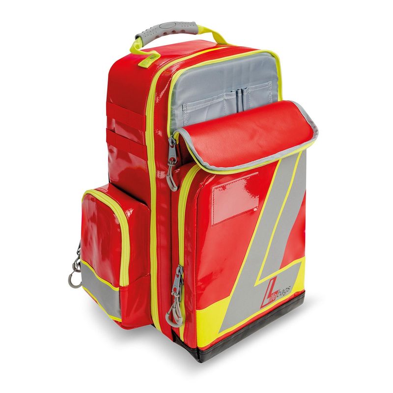 Lifebag Rød Large med innholdslommer