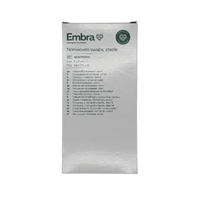 Hovedbilde Kompresser NW Sterile 5x5cm 70x2 pk