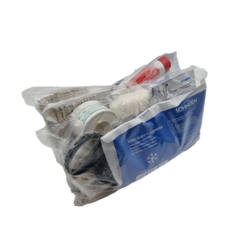 Grunnpakke innhold til førstehjelpskoffert 1