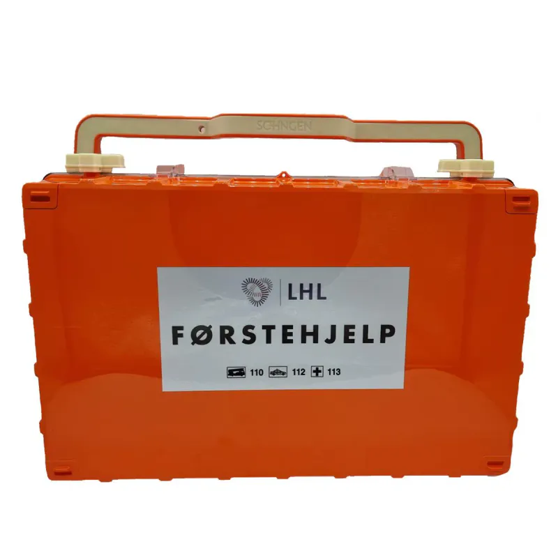 Førstehjelpskoffert proff komplett LHL